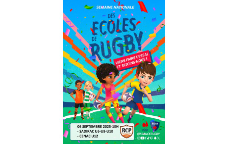 REPRISE ECOLE DE RUGBY